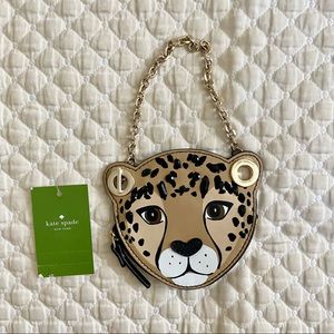 Kate Spade Leopard Coin Pouch